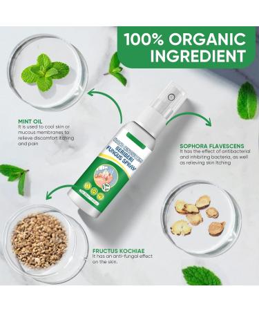 Extra Strength Athletes Foot Treatment Spray for Itchy, Inflamed, and Smelly Feet - 30ML (1FL.OZ) - Buy Online on GoSupps.com