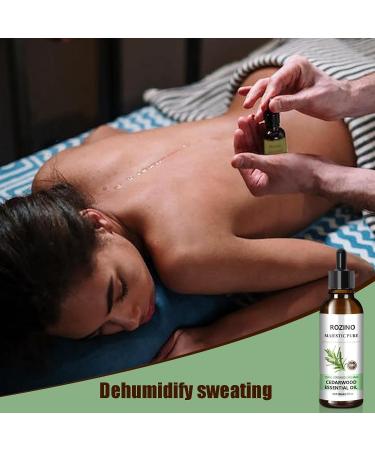 Cedar Oil 100 ml | Nourishing Body Massage Oil for Sensitive Normal & Dry Skin | Youpo Essential Oils Body Care - Buy Online on GoSupps.com