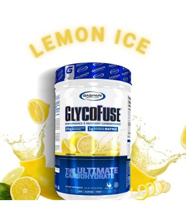 Gaspari Nutrition Glycofuse: Performance and Recovery Carbohydrate, 25g Cluster Dextrin and 1g Electrolyte and Hydration Matrix (30 Servings, Lemon Ice) Lemon Ice 1.52 Pound (Pack of 1) - Buy Online on GoSupps.com