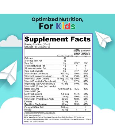 Liposomal Kid's Multivitamin | Essential Daily Nutrients for Children - Buy Online on GoSupps.com
