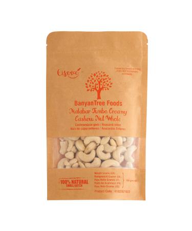 BanyanTree Foods Cashew Nuts Whole 100g All Natural Indian Origin
