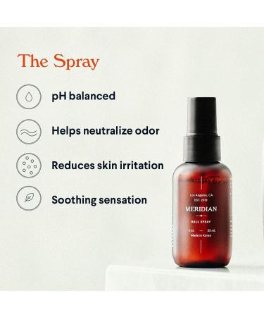 Meridian Complete Package: Men's Waterproof Electric Below-The-Belt Trimmer with Spray | Ceramic Blades, Sensitive Shave Tech (Sage) - Buy Online on GoSupps.com
