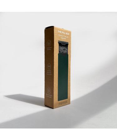 Premium Metal 7 Day Weekly Pill Box Organizer by Mannox - Forest Green - Buy Online on GoSupps.com
