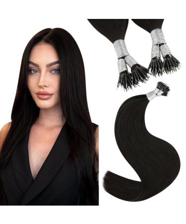 Youngsee nanoring extensions brown 45cm nanoring extensions real hair 1g nano ring hair extensions dark brown nano extensions real hair nanoring hair recovery nano hair extensions smooth 50g #2 45 cm-nano 2-2- #2