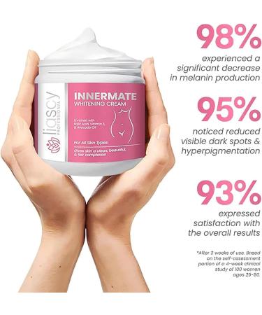 EXQST Skin Brightening Cream Intimate Area Skin Lightening Cream Whitening Cream for Underarms Dark Spot Remover Whitening Cream Lightening Whitening Cream - Buy Online on GoSupps.com