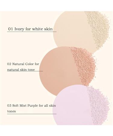  Bsbkoj Matte Setting Powder Oil-Control Face Powder Lightweight Moisturizing Foundation Long-Lasting Shine Control (20g) Perfect for Daily Wear Travel & Special Events - Buy Online on GoSupps.com