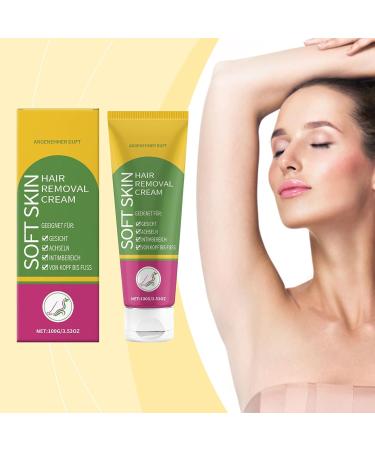 Hair Removal Cream 100 g Moisturizing Without Irritation Fast Hair Removal Beauty Care for Women Men - Buy Online on GoSupps.com