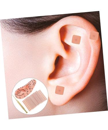 Healeved Sticker Sets Auricular Tools Household Tools Model Kits Ear Stickers Ear Acupoint Stickers Ear Self-Caring Patches Cave Pen Care Silicone Pe Aluminum Alloy Acupoint Pressure Massage Tools Assorted Colorx2pcs 10x6x0.6cmx2pcs - Buy Online on GoSupps.com