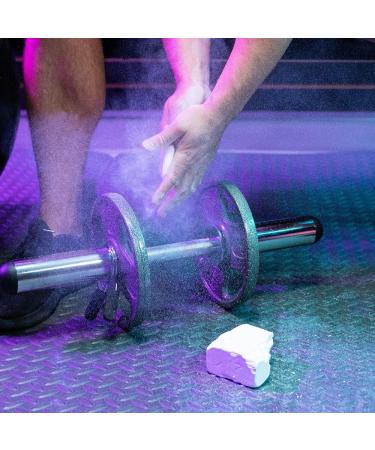 Cannon Sports White Gym Chalk Blocks (8-Pack) for Weightlifting, Gymnastics, and Rock Climbing | Magnesium Carbonate Chalk for Athletes - Buy Online on GoSupps.com