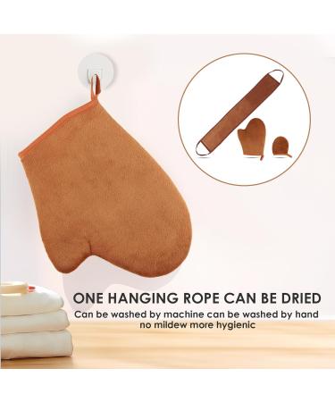 Self Tanning Mitt Set Fake Tan Mit Set 3 in 1 Tanning Glove Back Tanner Applicator Mini Tan Mitt Glove Reusable Face Body Exfoliator Tan Mitten Sun Cream Lotion Fake Tan Applicator - Buy Online on GoSupps.com
