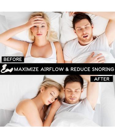 AIRMAX Nasal Dilator - Natural Anti Snoring Device for Better Sleep | Medium - Clear - Buy Online on GoSupps.com