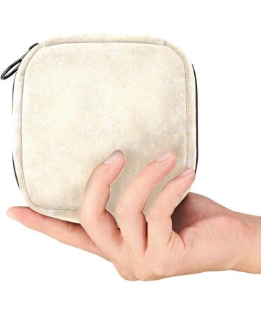 Marble Sanitary Napkin Storage Bag | Portable First Period Pads Holder | Girls Travel Makeup Bag | Multicoloured - 19 - Buy Online on GoSupps.com