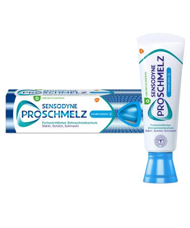Sensodyne Proschmelz gums plus toothpaste 75ml toothpaste for advanced tooth melting protection & gum care - strengthens protects tastes 75 ml (1 pack) gums plus - Buy Online on GoSupps.com