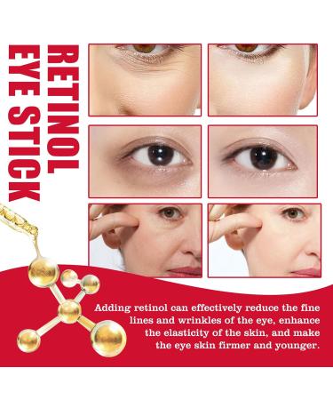 Premium Retinol Eye Cream & Stick | Anti-Aging Under Eye Balm for Wrinkles Fine Lines & Dark Circles - Shop Now - Buy Online on GoSupps.com
