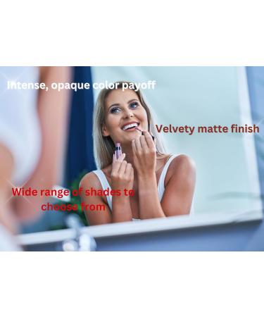 Super Matte Liquid Lipstick - Kiss-Proof Long Lasting Moisturizing Paraben-Free & Cruelty-Free - Gift for Girls & Women - 404 Rich Beige - International Shipping Available - Buy Online on GoSupps.com