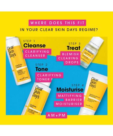 Clear Skin Days Niacinamide Salicylic Acid Zinc Spot Treatment 10ml - Buy Online on GoSupps.com
