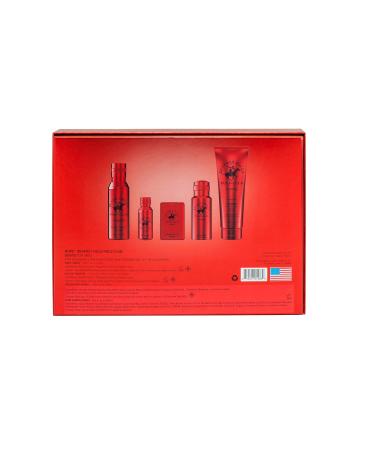 Beverly Hills Polo Club BHPC Ignite Cologne Gift Set for Men | 5 Piece Eau de Toilette Body Spray Deodorant Body Wash Fragrances - Buy Online on GoSupps.com