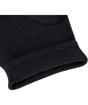 Men's Wool Shoulder Bandage & Support - Warm Elastic Shoulder Pads for Joint Pain & Sports Injuries - Dark Gray - Buy Online on GoSupps.com