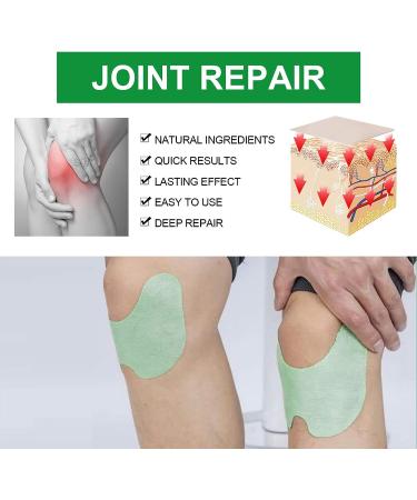 36 PCS Herbal Knee Relief Patches - Natural Joint Pain Relief for Knee, Back, Neck - Buy Online on GoSupps.com