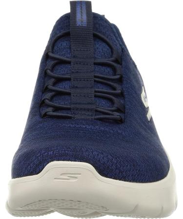 Skechers Men's Gowalk Flex-Athletic Slip-on Walking Shoes 11 Navy/Blue - Air Cooled Foam Sneakers - Buy Online on GoSupps.com