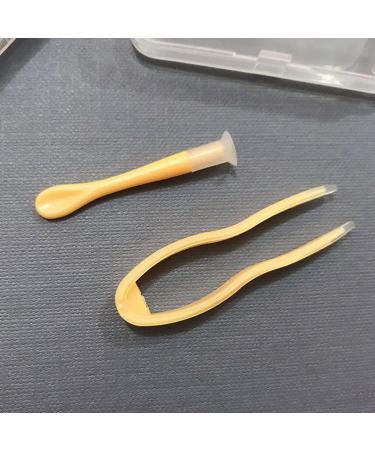 5-Part Contact Lens Remover & Setting Tool Set | Applicator Tweezers & Case - White | International Shipping - Buy Online on GoSupps.com
