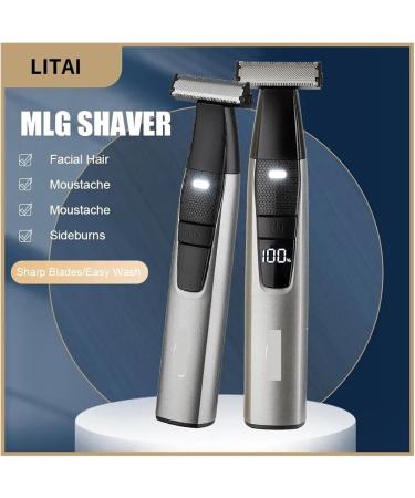 Buy Portable Electric Shaver & Full Body Trimmer | USB T-Blade Razor for Men & Women - LED Digital Display Washable - Buy Online on GoSupps.com