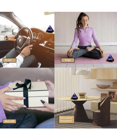 Ogan Chakra Moonstone Crystal Pyramid Energy Tower - Color A - Buy Online on GoSupps.com