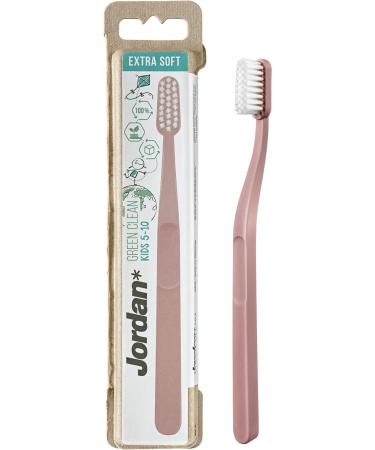 Jordan Green Clean Kids Toothbrush - Pink - Buy Online on GoSupps.com