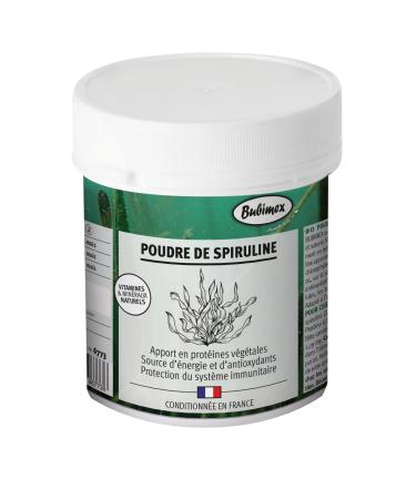 Bubimex - Spirulina Powder - 100% Natural Food Supplement for Dogs and Cats - Rich in Vitamins and Minerals - Energy Supply Support for Metabolism and the Immune System - 400g