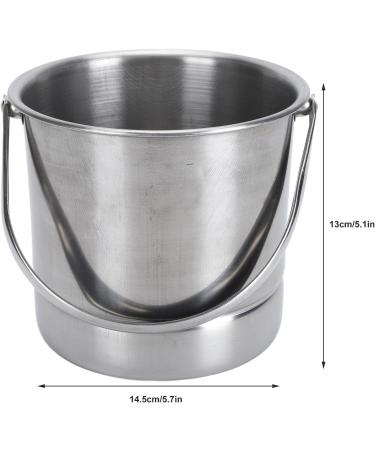 1.6L Stainless Steel Enema Bucket Kit - Rust Resistant Easy Installation Ideal for Colon Cleansing & Multiple Enema Types - Buy Internationally - Buy Online on GoSupps.com