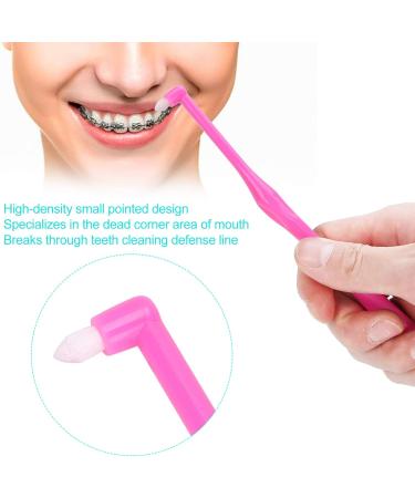 Orthodontic Dental Brush Set - 4-Part Toothbrush for Braces & Bridges Soft Slim Interdental Cleaners for Optimal Oral Care - Buy Online on GoSupps.com