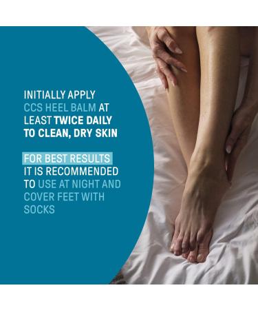 CCS Cracked Heel Repair Balm 125ml - Visible Results in 3 Days | 25% Urea & Lactic Acid | Clinically Tested for Very Dry Feet - Buy Online on GoSupps.com
