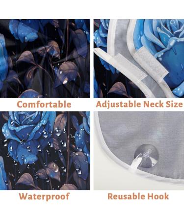 Buy Blue Rose Beard Bib Apron - Ultimate Beard Hair Catcher for Men | Perfect Father's Day Anniversary & Christmas Gifts for Dad & Husband - Buy Online on GoSupps.com