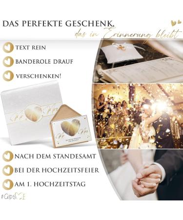 Gipsme MR & MRS 3D Handprint Wedding Gifts | Unique Bridal Couple Gifts with Card & Box - Buy Online on GoSupps.com