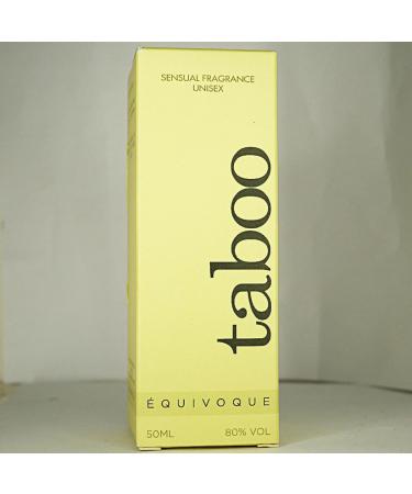 Taboo Equivoque Unisex Pheromones Perfume For Man and women to Attract the opposite sex long lasting cologne men Perfume Excitante con Feromonas Spray Unisex para Mujer y Hombre 50ml - Buy Online on GoSupps.com