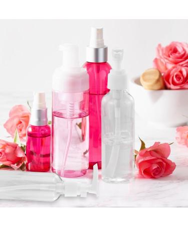 HXMJIED 6 Pcs Transparent Travel Bottles 100ml Pump Travel Bottles Spray Bottle Set Plastic Travel Atomiser Bottle Set Refillable Liquid Containers With 2 Pcs Funnels Empty Spray Bottle 100ml - Buy Online on GoSupps.com