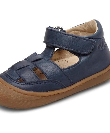 Naturino WAD Leather Closed-Toe Shoes - Blue (5 UK) | Genuine Leather Shoes - Buy Online on GoSupps.com
