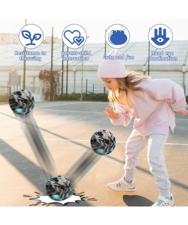 Livestn 4-Piece Astro Jump Balls - High Bounce Space Balls for Kids | Outdoor Bouncy Toy Set - Buy Online on GoSupps.com