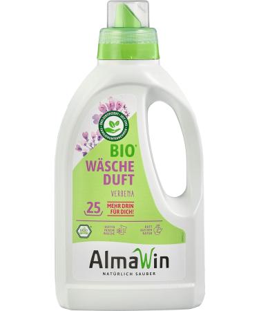 Almawin Organic Washing Liquid 750ml | Eco-Friendly Laundry Perfume | Vegan & Dye-Free | 50 Washes | Verbena Scent - Buy Online on GoSupps.com