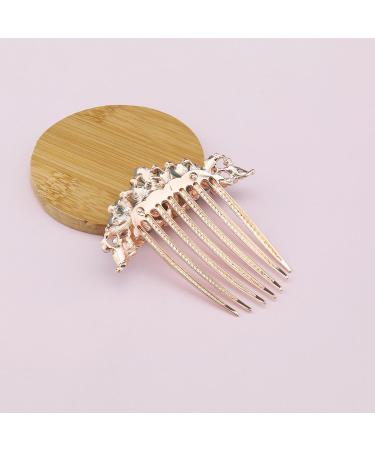 SG Store Flower Hair Comb - Rhinestone Wedding Bridal Headpiece & Decorative Hair Accessory for Women & Girls - Perfect for Blue Hairstyles - Buy Online on GoSupps.com
