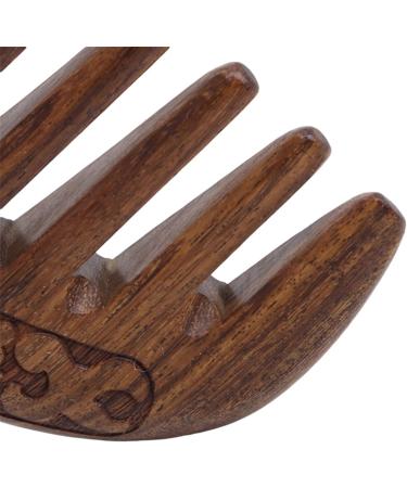 BbteK Combing Brush for Men and Women Hair Combs Wooden Pocket Combs Wide Tooth Combs Beard Combs Hair Styling Tools Delicate Combs Barber Comb Comb for Curly Hair Comb - Buy Online on GoSupps.com