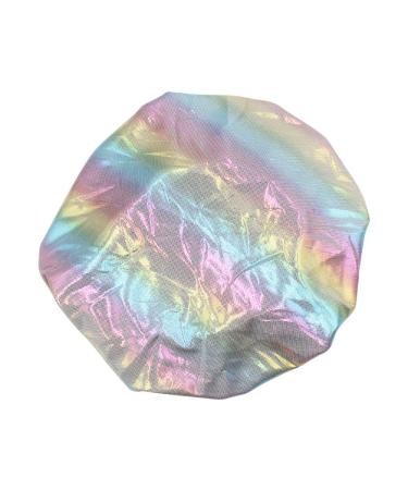 Women's Pink Nightcap Sleep Hat for Curly Natural Hair | Elastic Band Bonnet for Hair Loss - Mossty - Buy Online on GoSupps.com