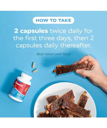 Redd Remedies Gouch! 120 Capsules and Nerve Shield 120 Capsules - Buy Online on GoSupps.com