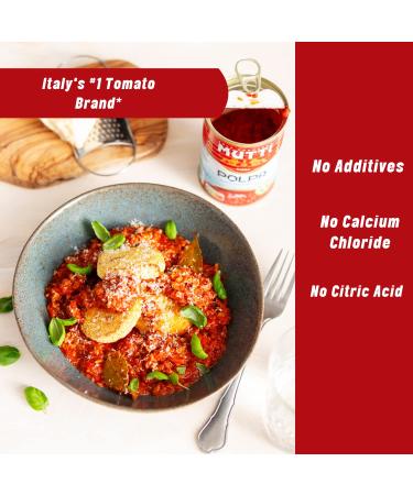 Mutti Crushed Tomatoes 28 oz - 6 Pack | Italy's #1 Brand | Fresh Taste for Cooking | Vegan & Gluten Free | No Additives | Canned Tomatoes - Buy Online on GoSupps.com