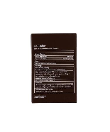 C.E.F Advanced Brightening Ampoule - Vitamin C E & Ferulic Acid Serum for Hydration | 0.5 fl.oz / 15ml - International Shipping Available - Buy Online on GoSupps.com