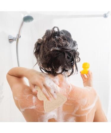 Buy NOLITOY Natural Loofah Exfoliating Sponge - Christmas Tree Shape Bath & Shower Scrubber for Exfoliation & Massage - International Shipping Available - Buy Online on GoSupps.com