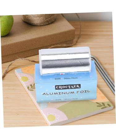 Beavorty 3Rolls nail foil nail art remover tinfoil nail art nail soak off foil Manicure Polish Remover Pads gold foil nails Nail Remover Foil Wraps aluminium nail tool thin section Tin foil - Buy Online on GoSupps.com