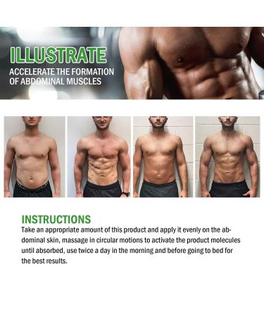 Blossoms Men's Cortisone Cream - Sculptique Abs Sculpting Cream for Body Tightening - Targets Stomach & Thighs - 1 Pcs - Buy Online on GoSupps.com