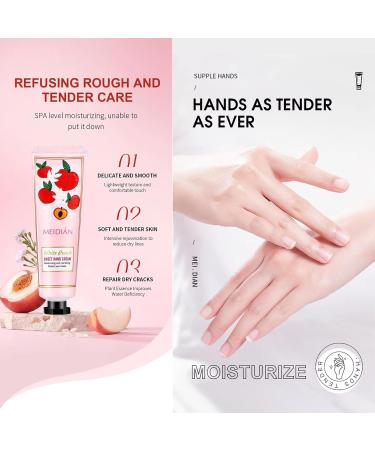 5-piece hand cream set fruit and plant extract moisturizing hand cream anti-crack hydrating hand cream refreshing and not greasy smoothing skin and removing roughness - Buy Online on GoSupps.com
