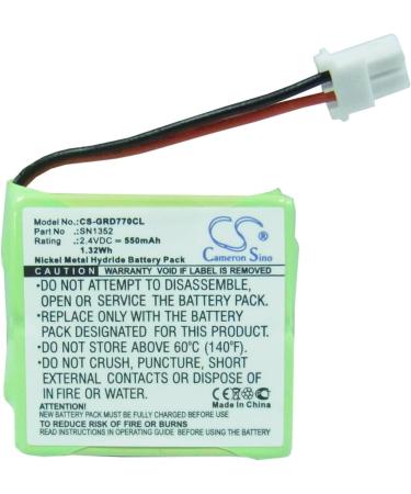 Battery Replacement for Grundig SN1352 D770A - 550mAh High-Quality Rechargeable Battery | Fast International Shipping - Buy Online on GoSupps.com